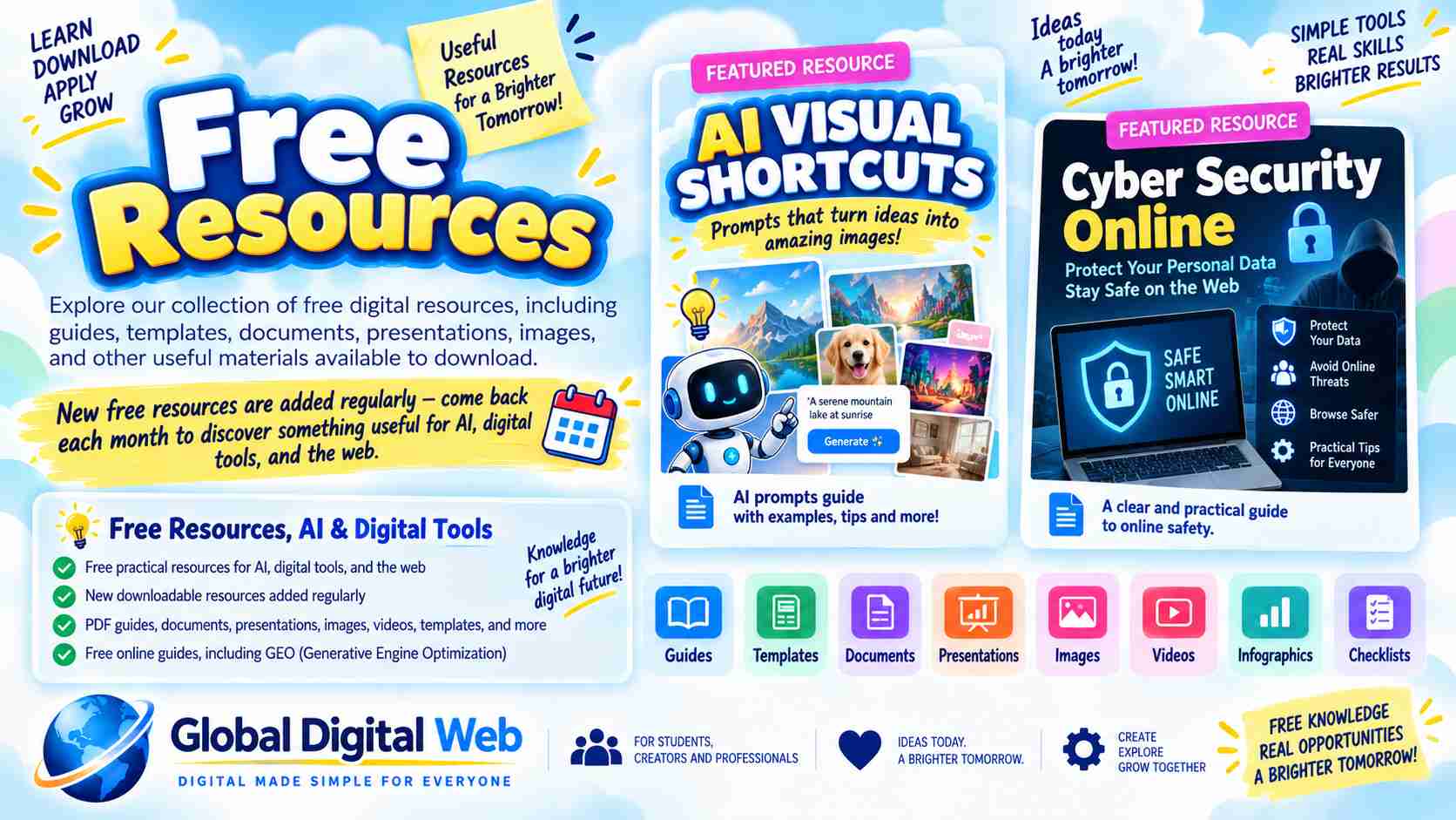 Free resources Global Digital Web Free Resources by Global Digital Web